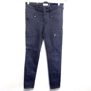 TROA NWOT Woman Navy Blue Crosby Mid Rise Amethyst Jeans Size 28